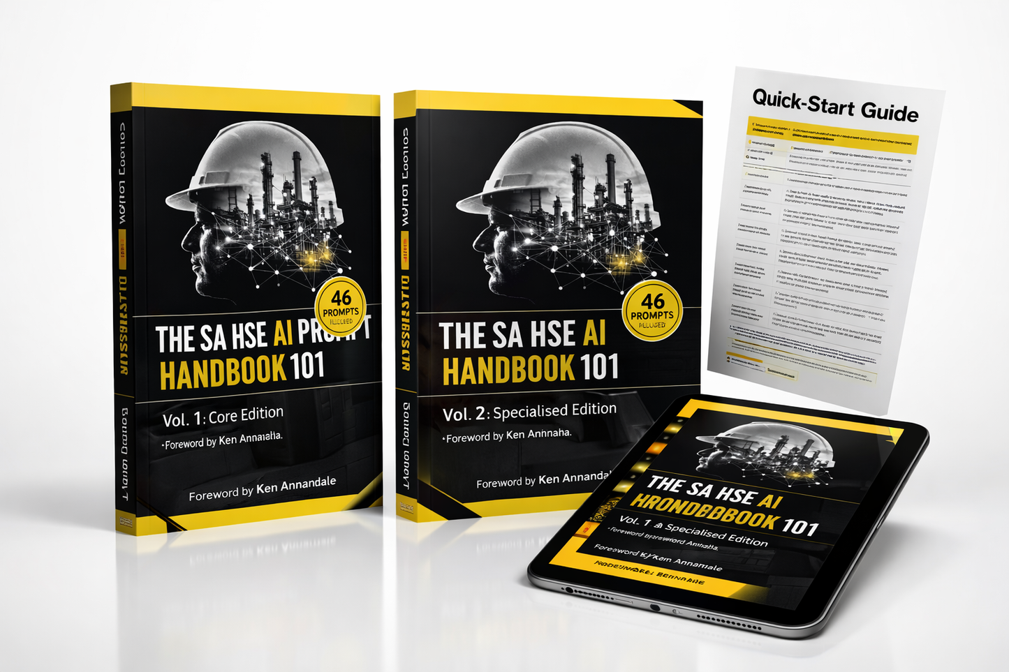 SA HSE AI Prompt Handbook Vol 1 Core Edition — OHSA MHSA ISO 45001 prompts PDF