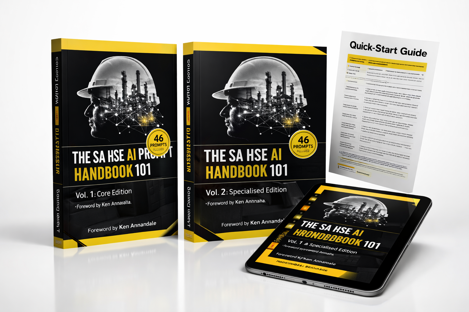 SA HSE AI Prompt Handbook Vol 1 Core Edition — OHSA MHSA ISO 45001 prompts PDF