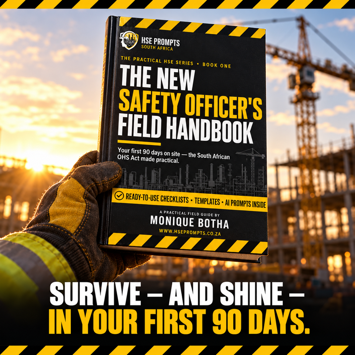 The New Safety Officer's Field Handbook — Your First 90 Days on Site (Practical HSE Series, Book 1)
